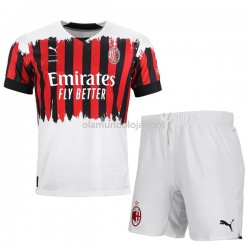 Camisola AC Milan Criança Equipamento Quarto 2022-2023 Manga Corta